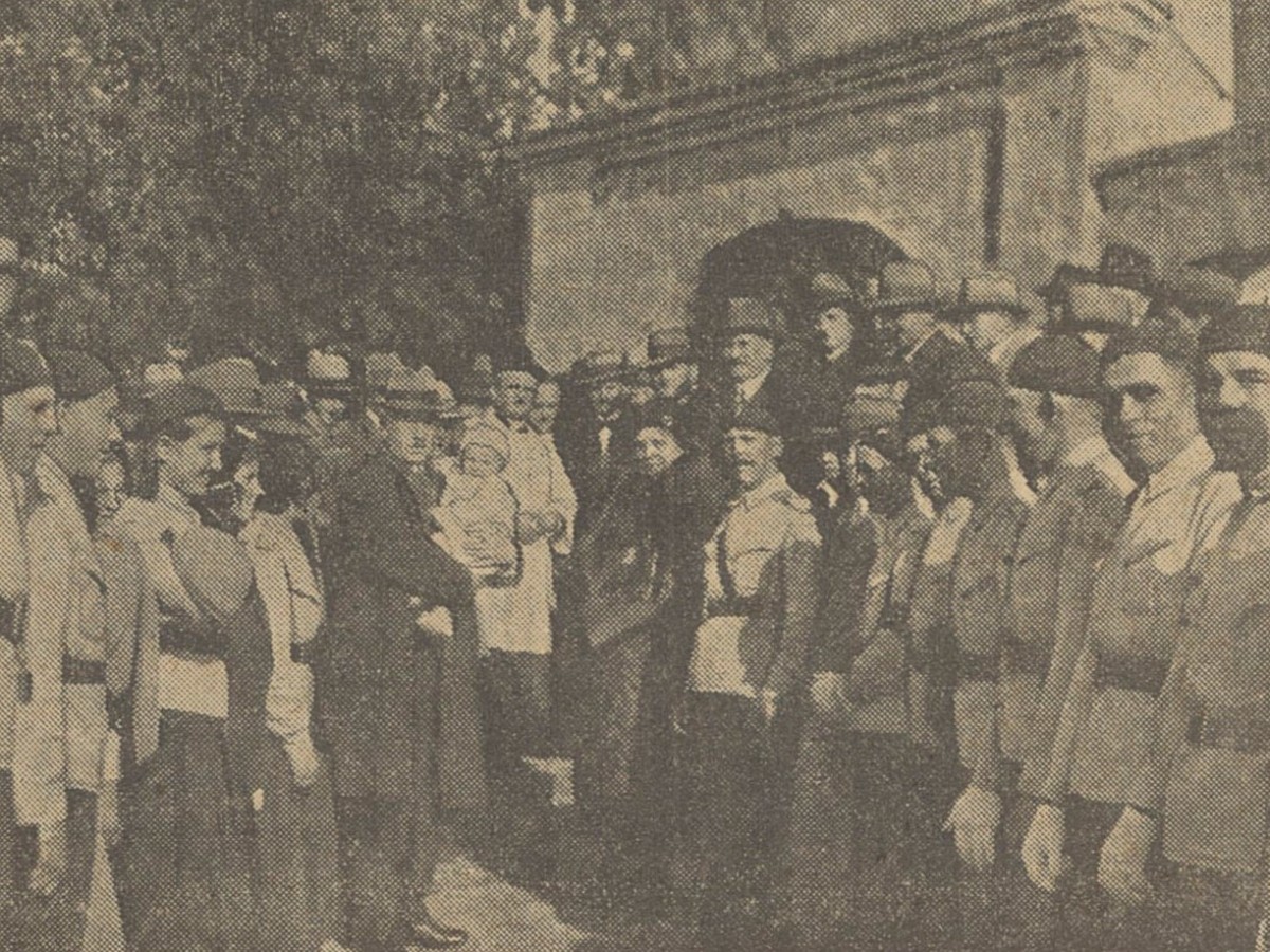 1933: chrzciny Romana Lamcha w „Wielkopolaninie”
